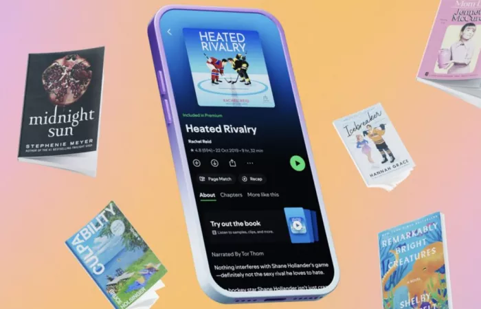 Spotify lancia Page Match: audiolibri e libri cartacei sempre sincronizzati