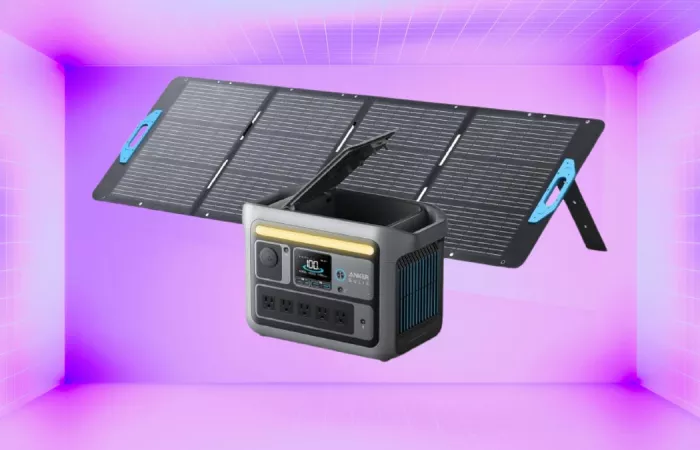 Anker Solix C800: stazione di energia portatile con ricarica solare