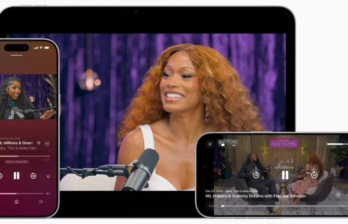 Apple Podcasts si rinnova e punta sul video con nuove funzioni avanzate