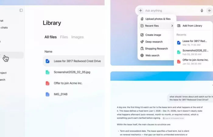 ChatGPT migliora la gestione dei file con nuove funzionalità