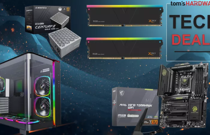 Combo hardware per build AM5: motherboard MSI X870, RAM DDR5 e case Montech