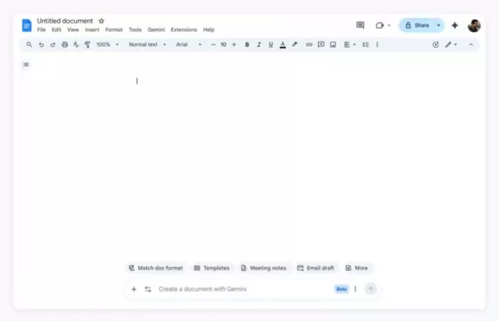 Google integra nuove funzioni AI Gemini in Docs per automatizzare la scrittura