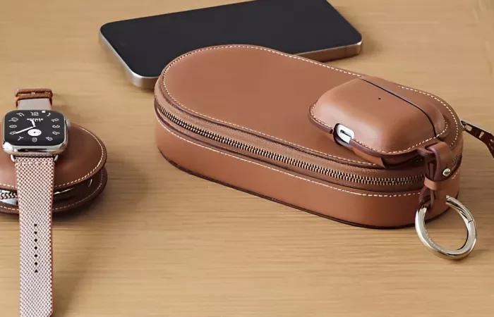 Hermès lancia caricabatterie wireless di lusso per Apple Watch a prezzi da capogiro