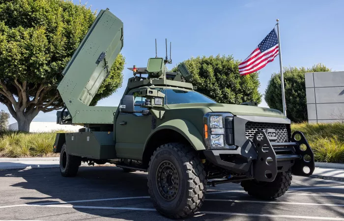 Leonidas AGV: il veicolo autonomo contro sciami di droni