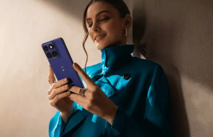 Motorola Edge 70 Fusion: display curvo luminoso e resistenza militare