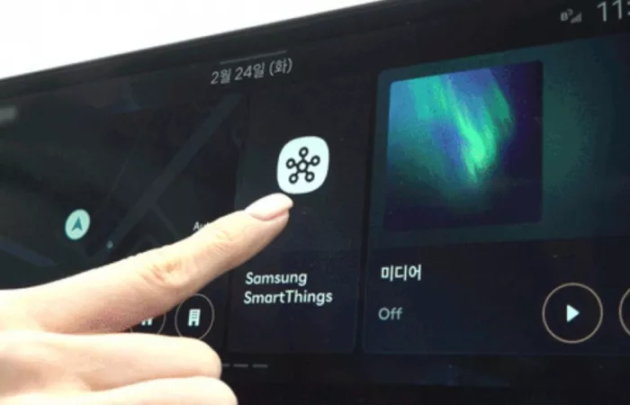 Samsung porta il controllo della smart home sul cruscotto dell’auto