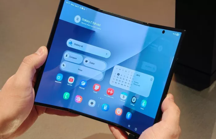Samsung lavora a una versione più sottile del Galaxy Z TriFold