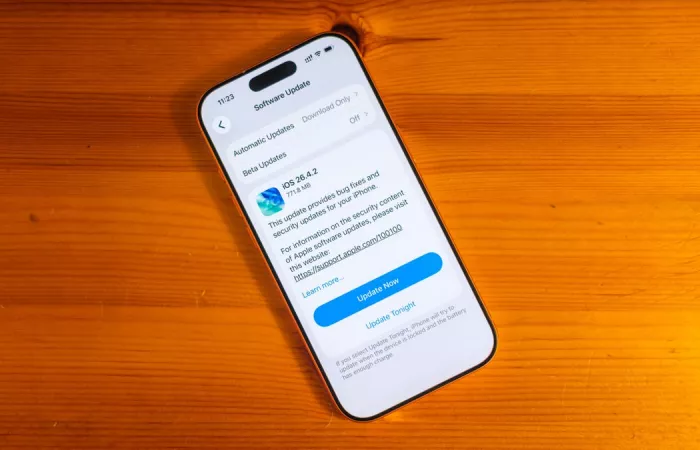 Apple rilascia iOS 26.4.2: focus su sicurezza e bug fix per iPhone
