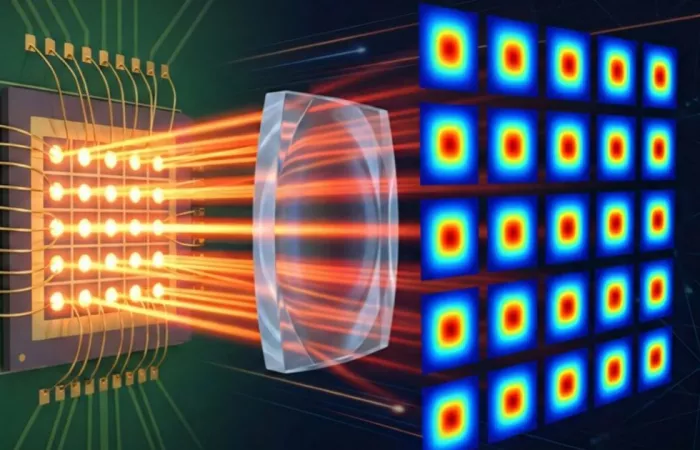 Chip laser per connessioni indoor ultra-veloci e a basso consumo