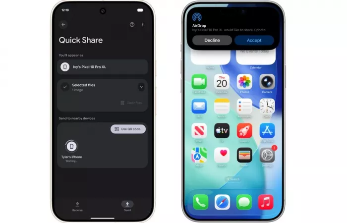 Google prepara una funzione tap-to-share per Android simile ad AirDrop