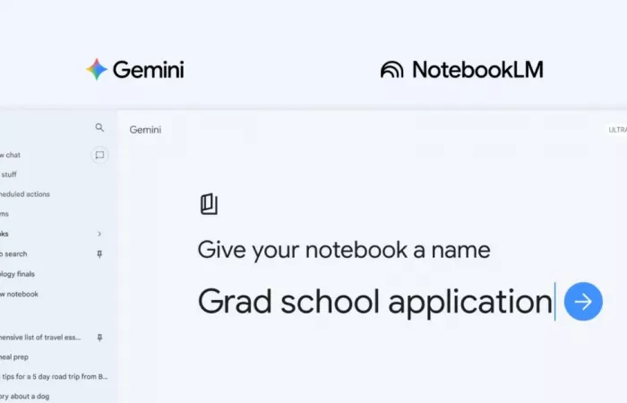 Google Gemini apre le Notebooks a tutti gli utenti web