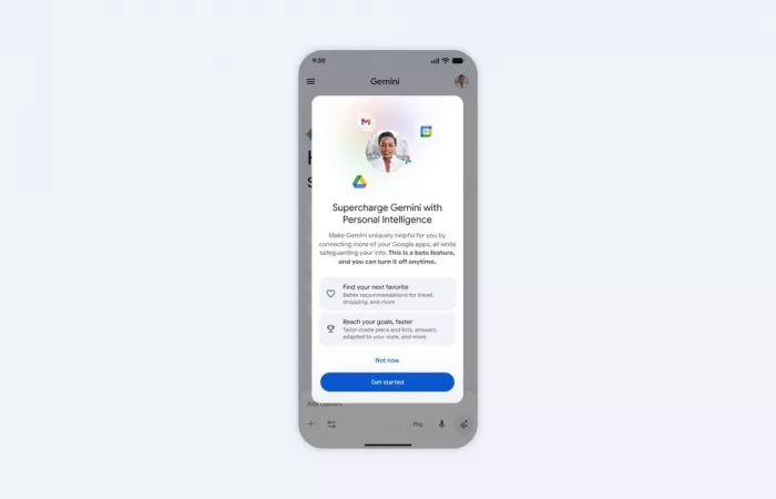 Google estende Personal Intelligence di Gemini a livello globale