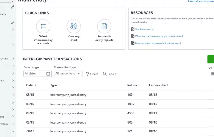 Intuit Enterprise Suite, integrazione avanzata con app di terze parti