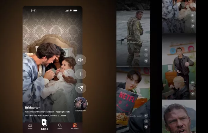 Netflix introduce i video verticali e la funzione Clips su mobile