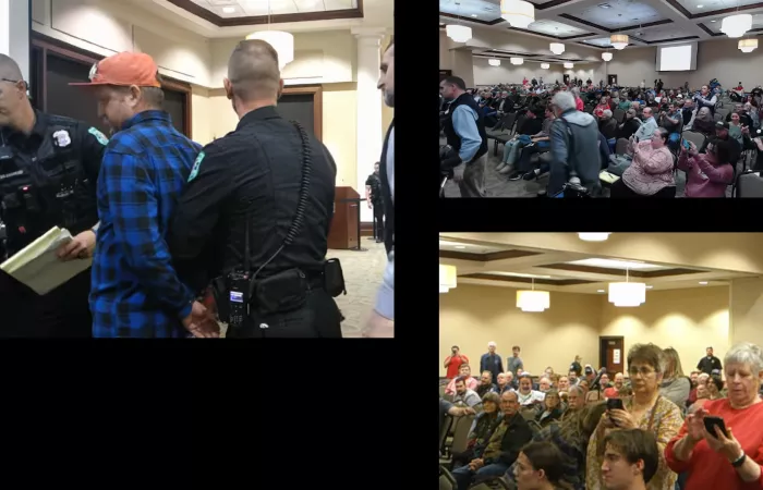 Arrestato agricoltore durante assemblea pubblica su data center AI in Oklahoma