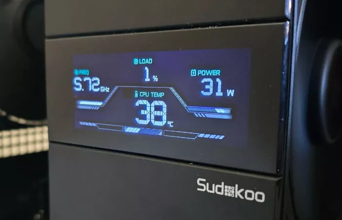 Sudokoo SK620V e SK700V: dissipatori silenziosi AM5 con display integrato