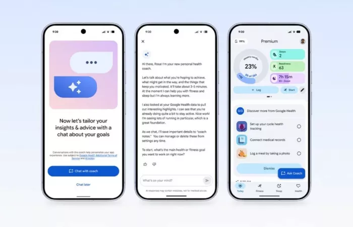 Google presenta Health Coach: l’assistente AI per il benessere personale