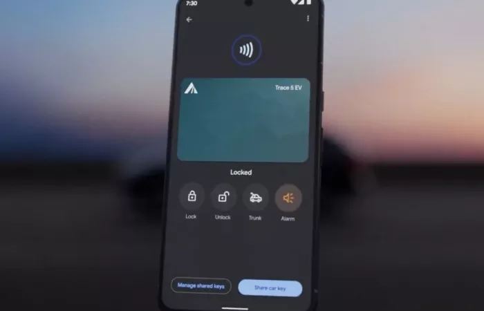 Google Wallet aggiorna la condivisione delle chiavi digitali auto