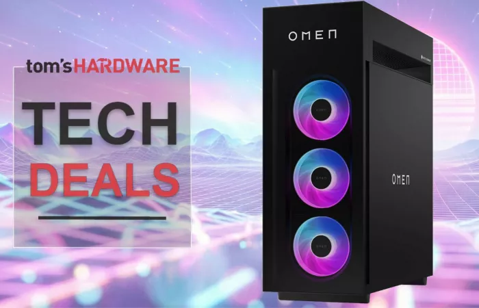 HP Omen 45L: desktop gaming con RTX 5090 al centro della scena