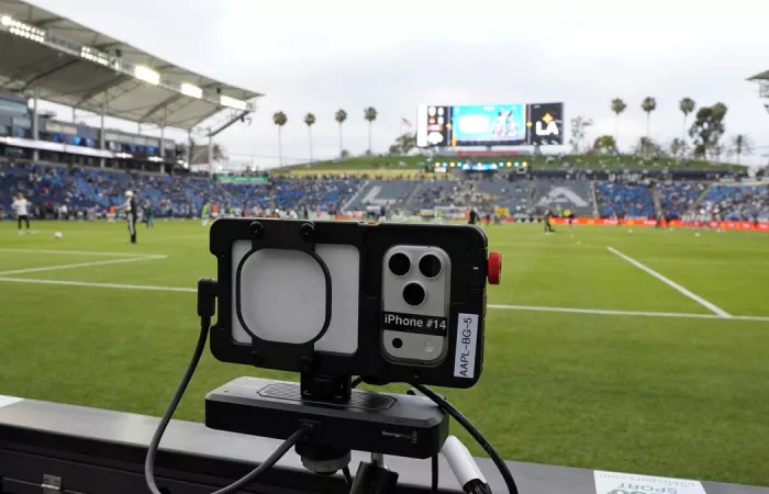 MLS, una partita interamente ripresa con iPhone 17 Pro Max
