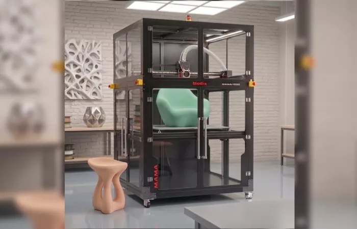 Modix MAMA-1000: la nuova stampante 3D industriale da un metro cubo