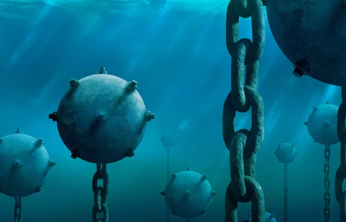 La US Navy adotta AI per addestrare droni subacquei contro le mine