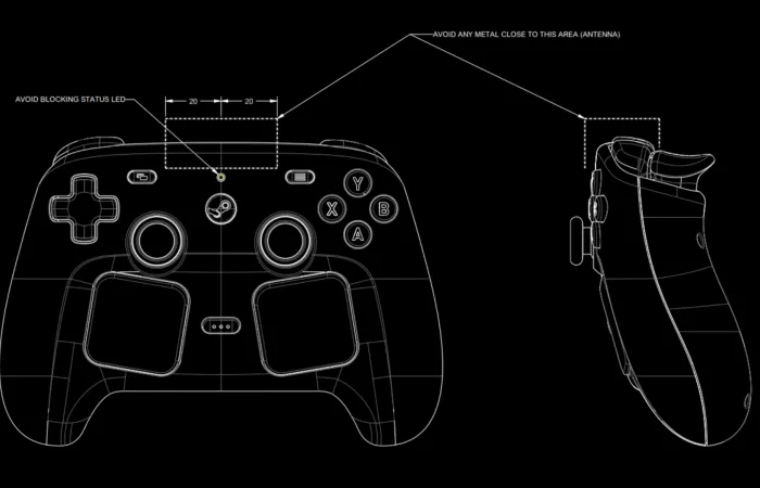 Valve rilascia i file CAD del Steam Controller per la stampa 3D