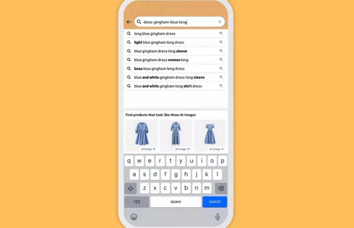 Amazon introduce immagini AI nella barra di ricerca per guidare lo shopping