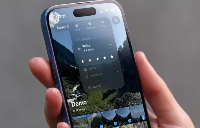 Apple introduce la valutazione a stelle nelle foto su iPhone