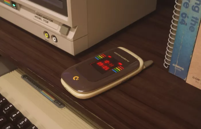 Commodore presenta Callback 8020: il flip phone che blocca social e browser