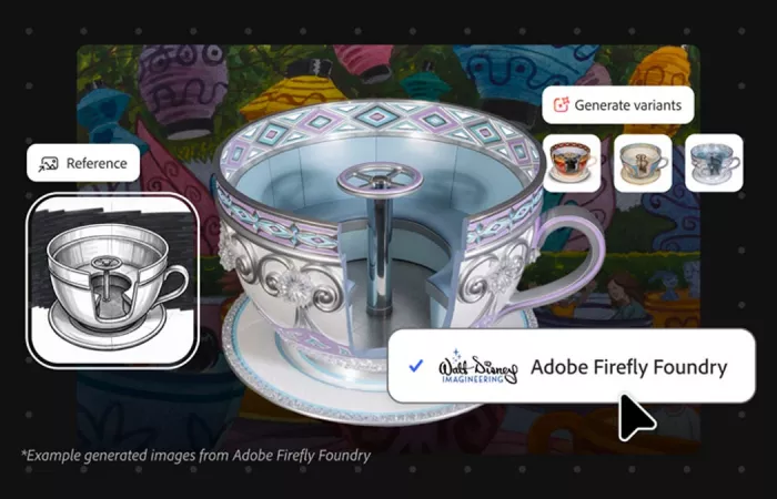 Disney innova la progettazione dei parchi con l’AI generativa di Adobe Firefly
