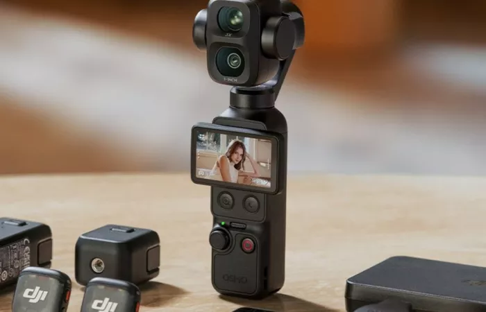 DJI Osmo Pocket 4P: doppia fotocamera e OLED da 1.000 nit