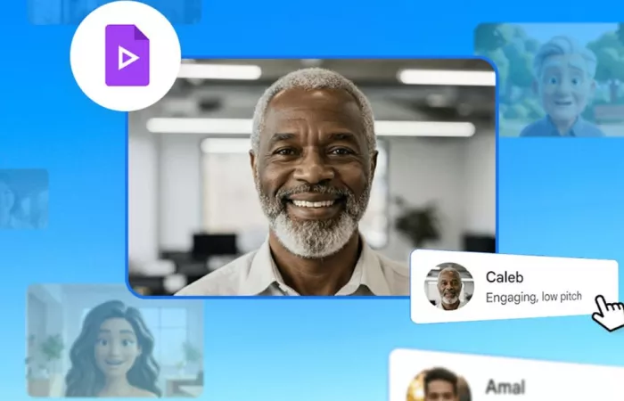 Google Vids rende gratuiti gli avatar AI per le presentazioni video