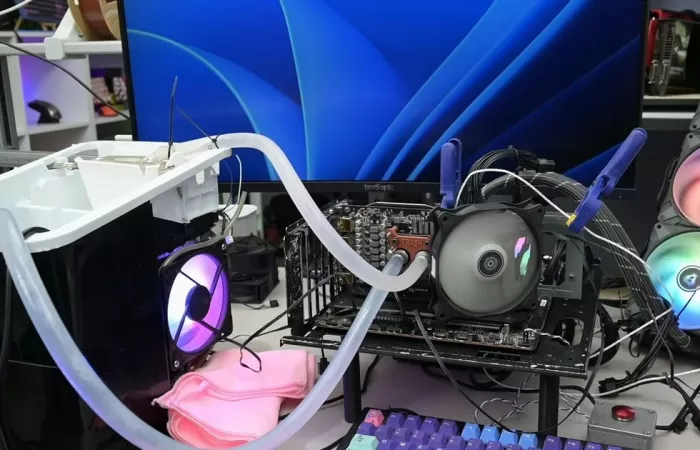 Ice machine trasforma il raffreddamento della GPU RTX 3060