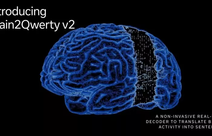 Meta presenta Brain2Qwerty v2: tradurre i pensieri in testo senza impianti cerebrali