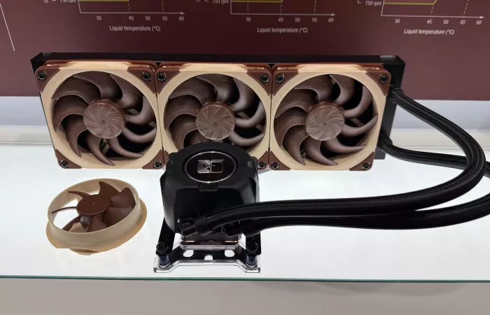 Noctua presenta il suo primo AIO silenzioso: NL-LC1 fino a 420mm