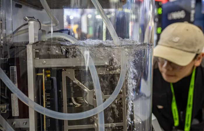 Nvidia presenta sistema di liquid cooling ad alta temperatura per data center
