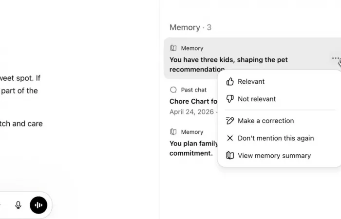 OpenAI rinnova la memoria di ChatGPT: arriva la funzione 'dreaming'