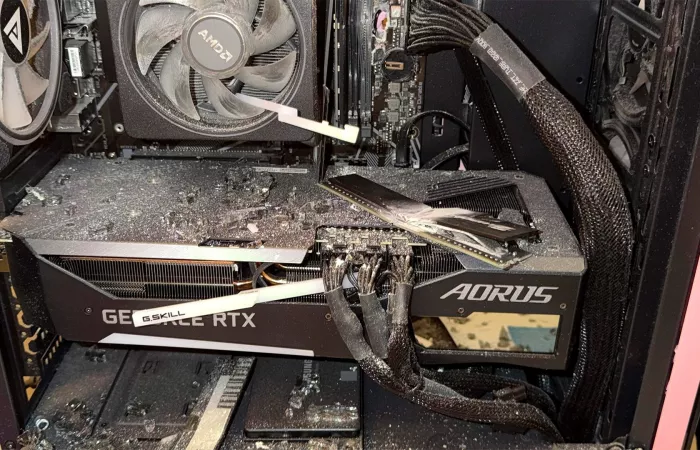 Un PC da gaming devia un proiettile e salva la vita al proprietario