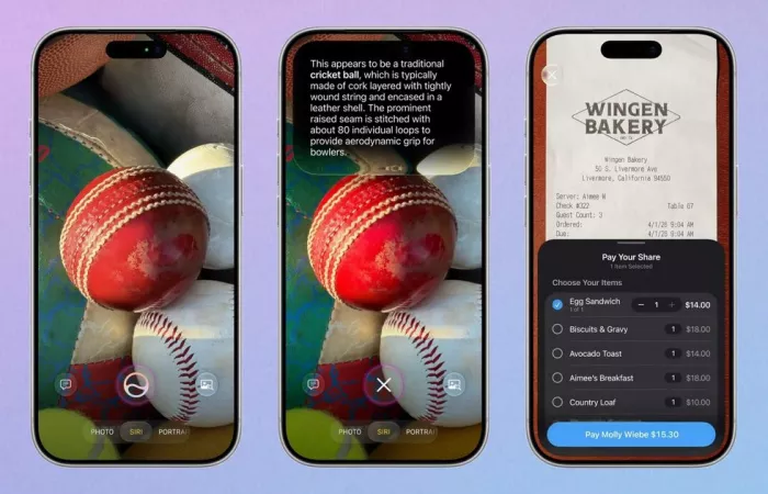 Siri entra nella fotocamera dell’iPhone con funzionalità di visual intelligence