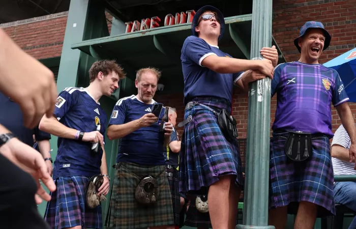 La Tartan Army conquista Boston: entusiasmo scozzese ai Mondiali