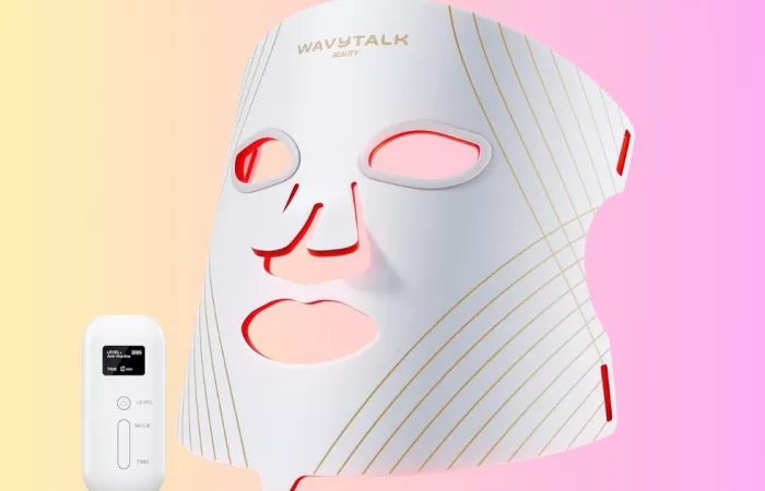 Wavytalk Glow Time: maschera LED per il viso con quattro lunghezze d’onda