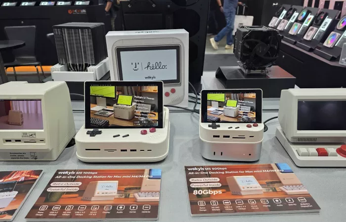 Wokyis presenta dock retro NES per Mac Mini e Mac Studio