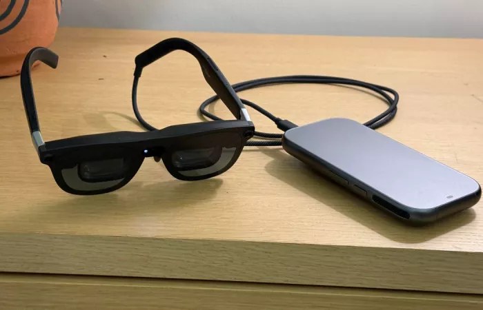 Xreal Aura: occhiali XR Android con il nuovo chip Snapdragon Reality Elite