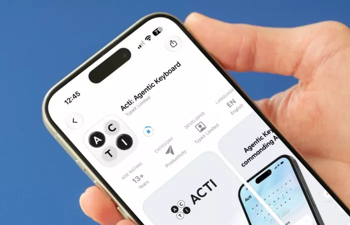 Acti trasforma la tastiera dello smartphone in un assistente AI