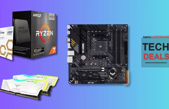 AMD Ryzen 7 5800X3D 10th Anniversary: bundle motherboard e RAM per il gaming