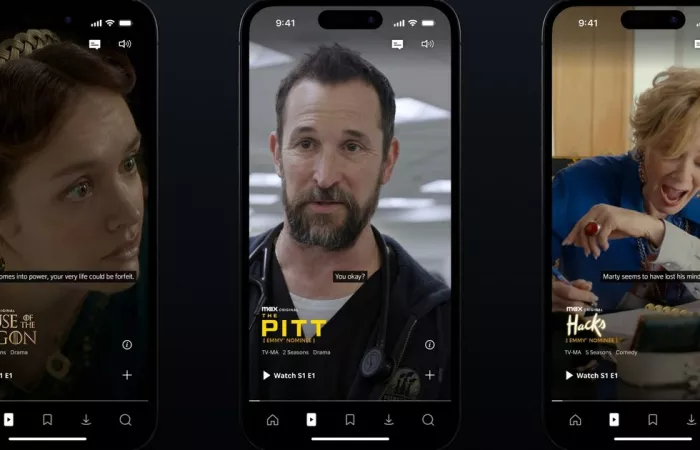 HBO Max introduce la feed verticale ispirata a TikTok per scoprire nuovi contenuti