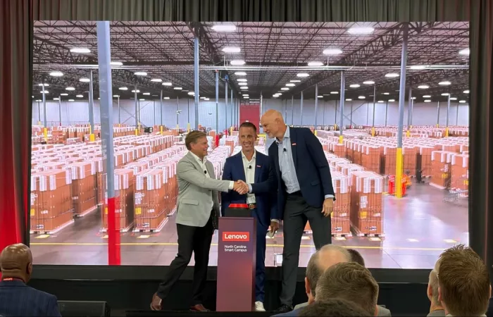 Lenovo amplia la produzione di server AI negli Stati Uniti
