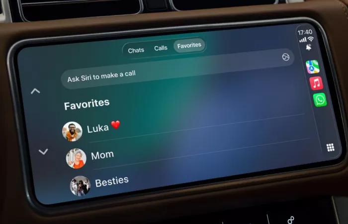 WhatsApp aggiorna l'esperienza in auto con controlli hands-free