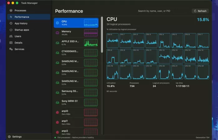 Il creatore di Windows Task Manager sviluppa una versione per Mac